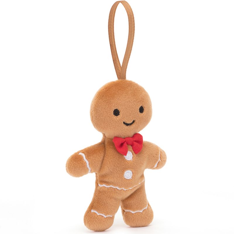 Bonhomme en pain d'épices Fred à suspendre (10 cm) Jellycat