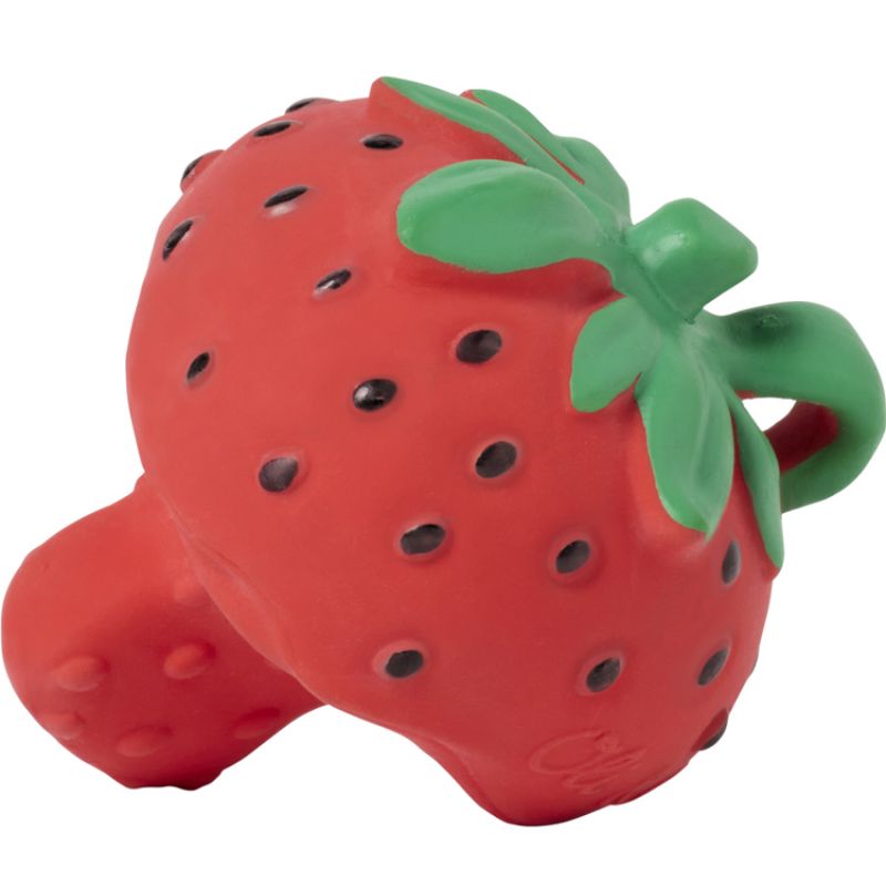 Jouet de dentition Chewy Sweetie la fraise Oli & Carol