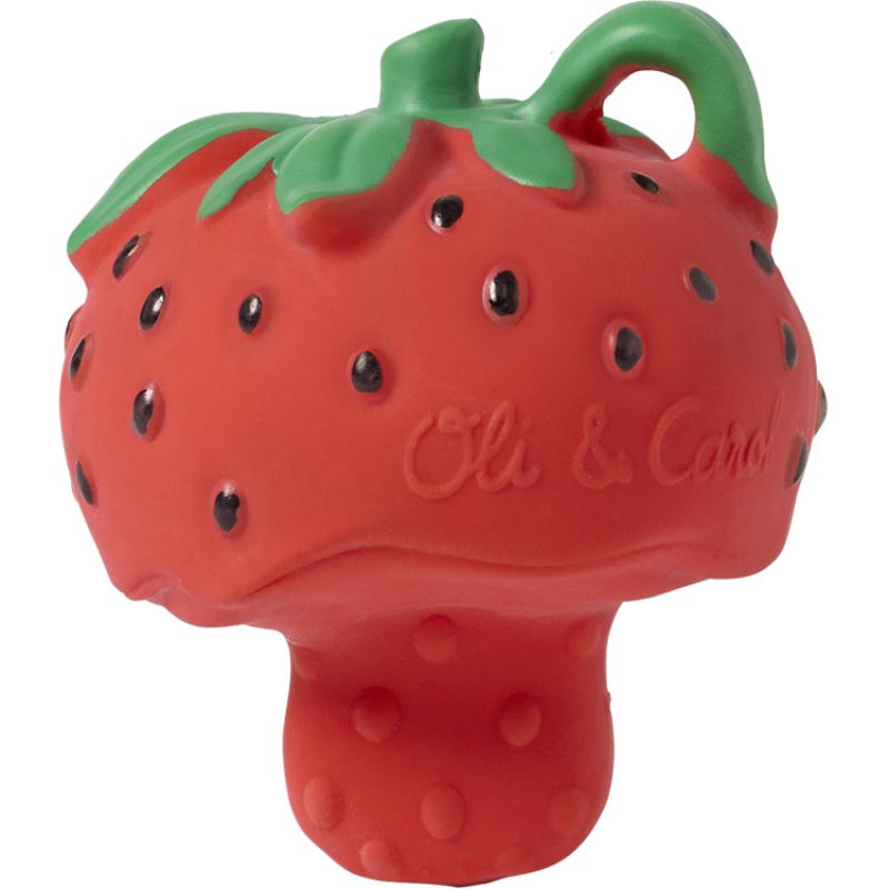 Jouet de dentition Chewy Sweetie la fraise Oli & Carol Produit 2