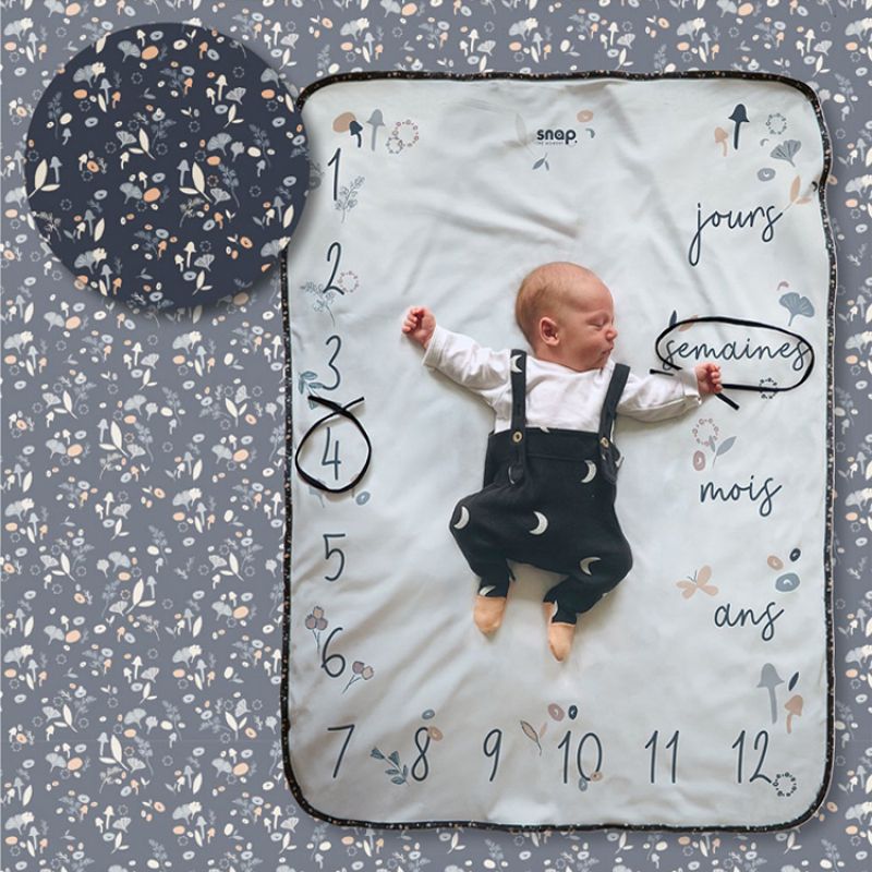 Couverture étapes de bébé Bloom Snap The Moment