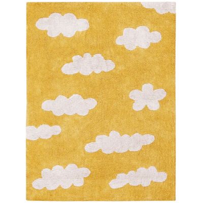 Tapis rectangulaire Clouds nuage jaune (120 x 160 cm) Lorena Canals