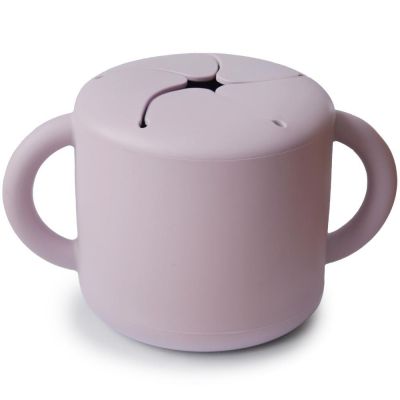 Tasse à goûter Snack cup Soft lilac  par Mushie