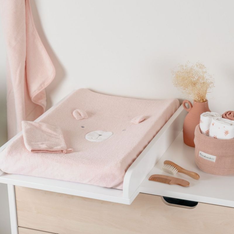 Matelas à langer avec housse éponge Lily Noukie's Ambiance 1