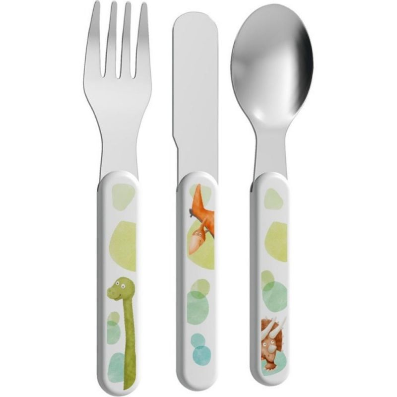Lot de 3 couverts Dinos Haba