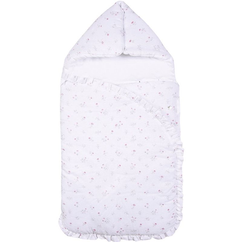 Nid d'ange passe sangle Plumetis rose (85 cm) Tartine et Chocolat