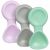 Variation Rose, gris, vert d'eau du produit Lot de 3 minis cuillères Pastel de la marque B.Box