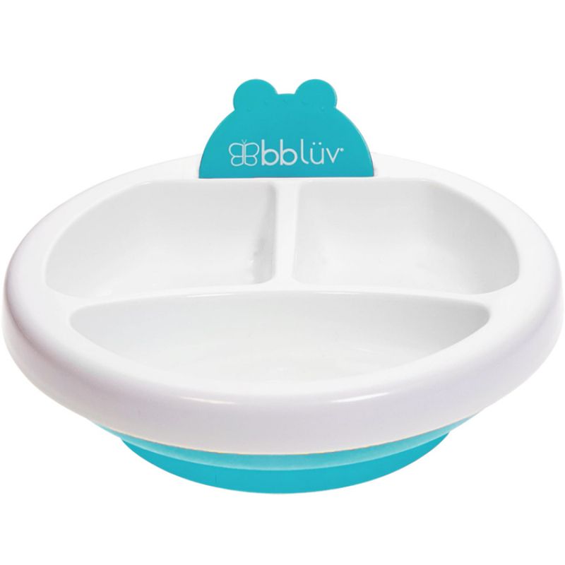 Assiette chauffante pour bébé Platö aqua BBLUV
