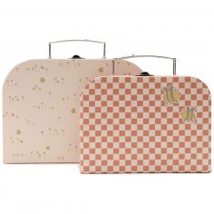Lot de 2 valisettes Pretty Picnic - Jollein