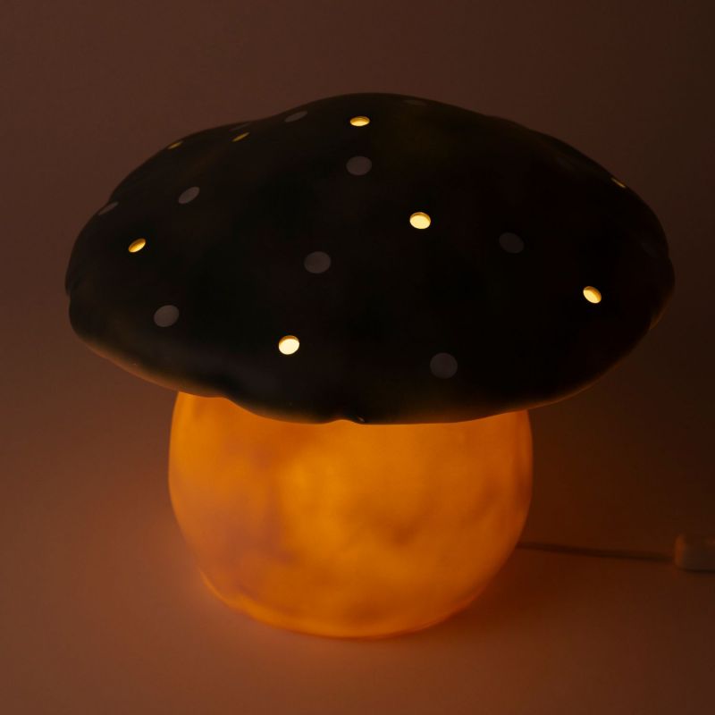 Grande lampe veilleuse champignon Bleu Sacrelle Egmont Toys Ambiance 2