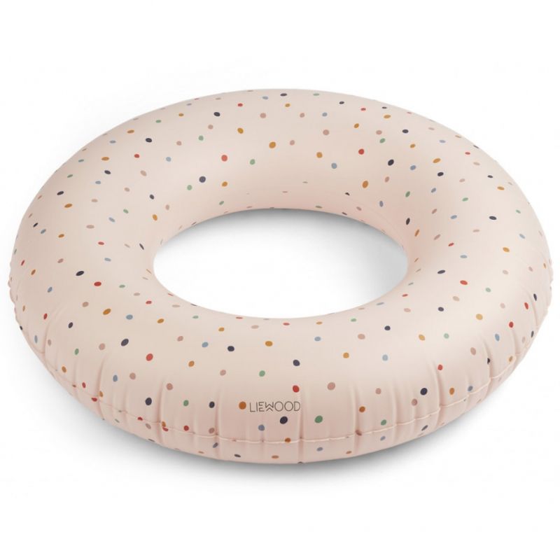 Bouée de piscine adulte Donna confetti rose Liewood