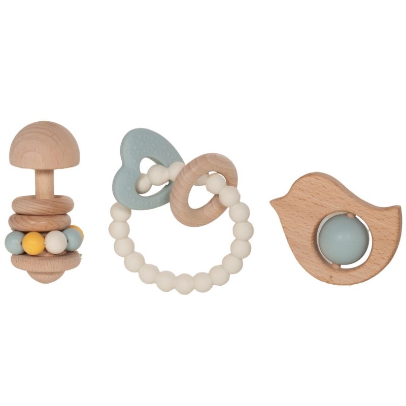 Coffret 3 jouets éveil Oiseau Amadeus Les Petits Produit 1