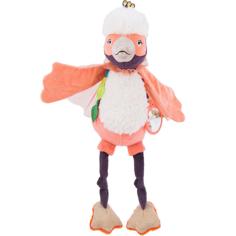Peluche d'activités Paloma l'oiseau Dans la Jungle Moulin Roty