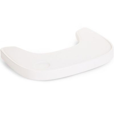 Tablette de repas amovible + protection pour chaise haute Evolu 2 ou Evolu One.80° blanc