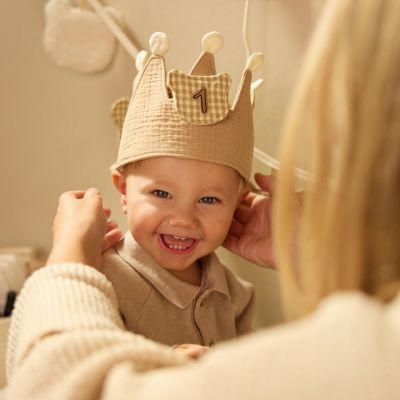 Couronne d'anniversaire avec chiffres Teddy Bear