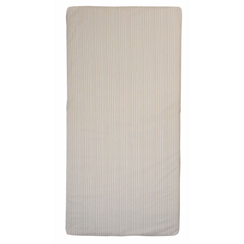 Matelas nomade rayé beige (120 x 60 cm) Candide