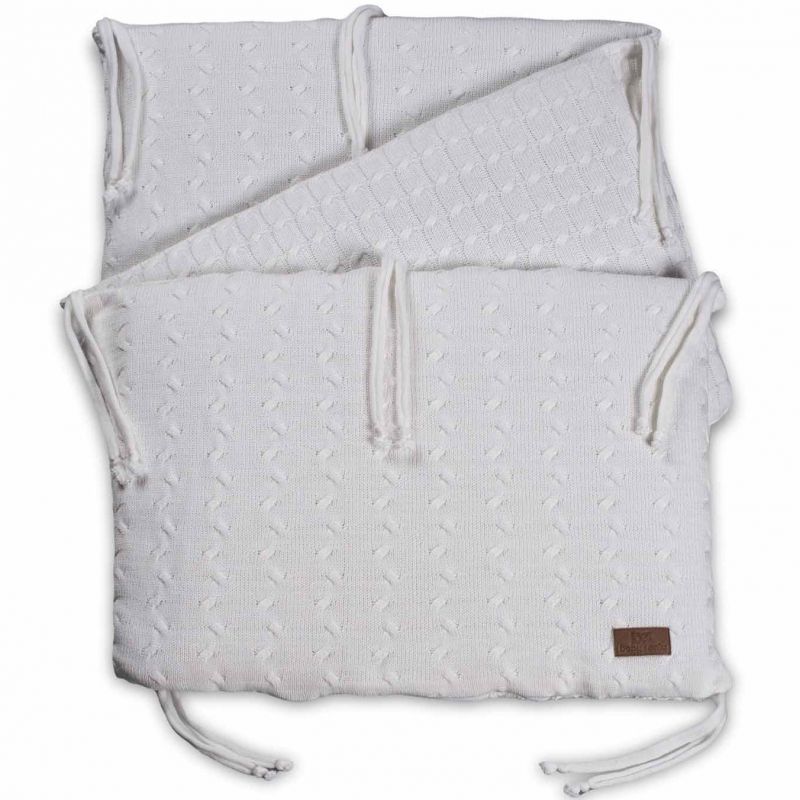 Tour de lit Cable Uni blanc (pour lit 60 x 120 cm) Baby's Only