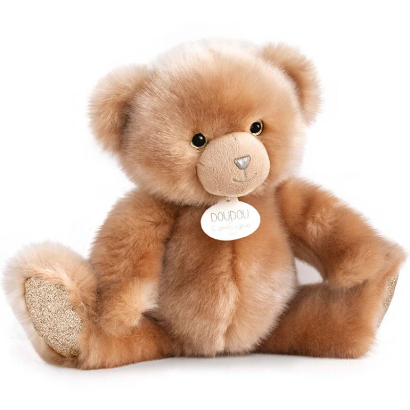 Peluche ours beige La Peluche (30 cm) Doudou et Compagnie