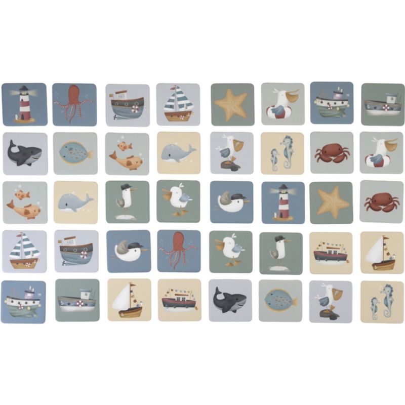 Jeu de memory Sailors bay Little Dutch