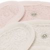 Lot de 2 bavoirs en éponge Silk Rose-Sand Jollein Produit 5