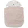 Lot de 2 bavoirs en éponge Silk Rose-Sand Jollein Packaging 8