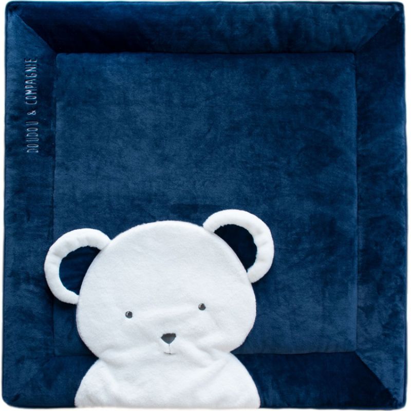 Tapis de jeu Tapidou ours (100 x 100 cm) Doudou et Compagnie Produit 1 grande taille