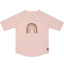 Tee-shirt anti-UV manches courtes Arc-en-ciel rose (36 mois)  par Lässig 