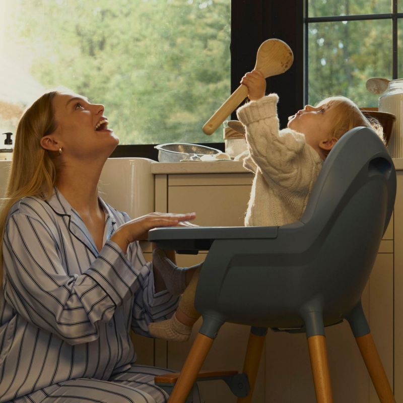 Chaise haute 2 en 1 Fini 2 Nordic Breeze Kinderkraft Ambiance 2