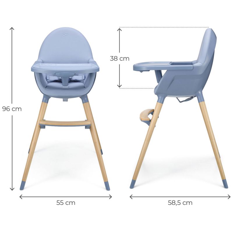 Chaise haute 2 en 1 Fini 2 Nordic Breeze Kinderkraft Produit 9