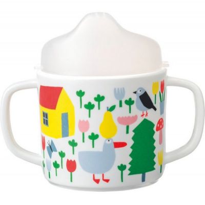 Tasse à bec en mélamine avec anses La campagne Maison Petit Jour