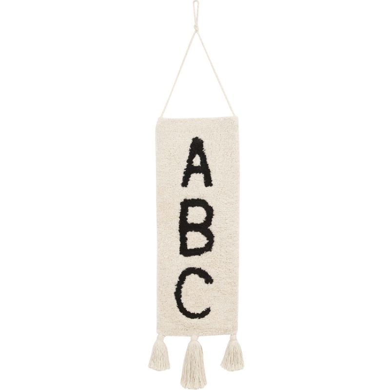 Tenture murale ABC (75 x 25 cm) Lorena Canals