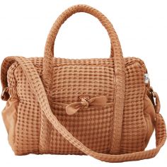 Sac à langer en coton gaufré Cassonade - BB & Co