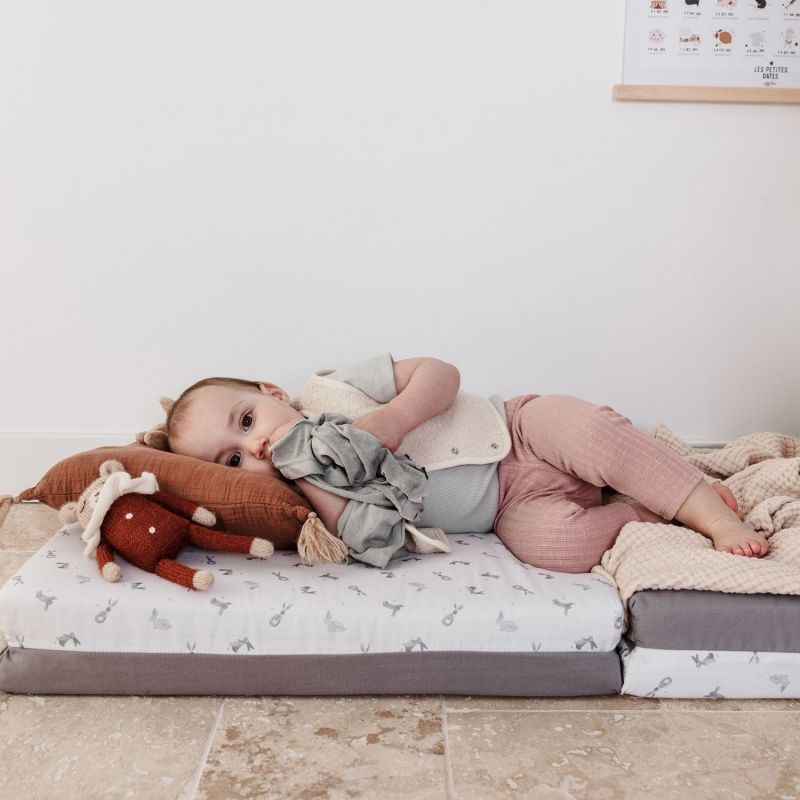 Tapis de motricité lapins Candide Ambiance 7