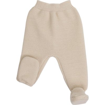 Pantalon en tricot Sable (0-1 mois) Trois Kilos Sept