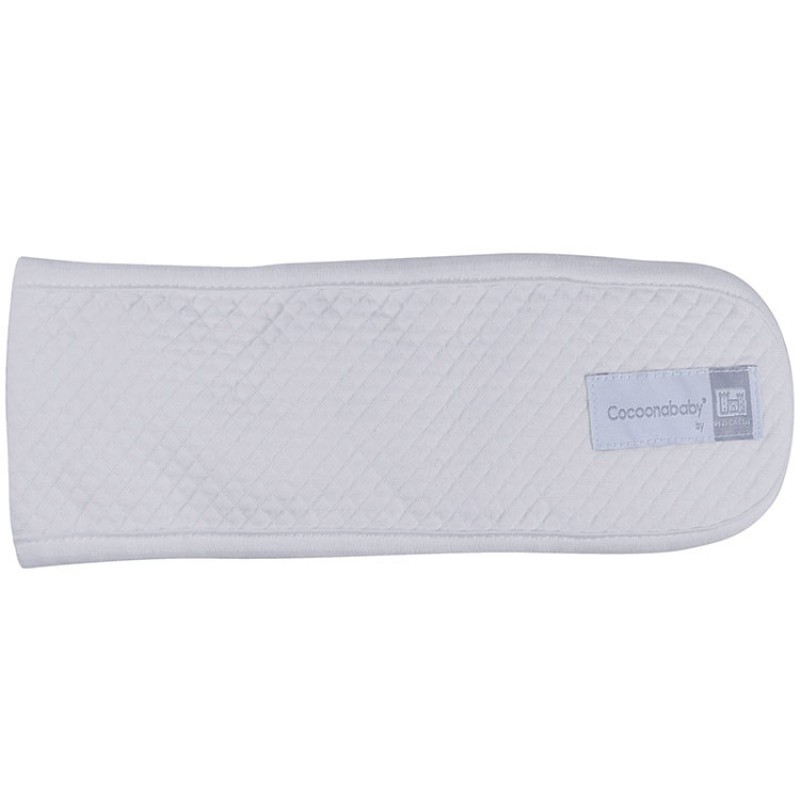 Bande ventrale pour Cocoonababy Fleur de coton gris perle Red Castle