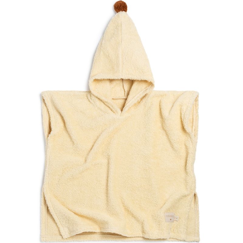 Poncho de bain vanille So Cute (3-5 ans) Nobodinoz