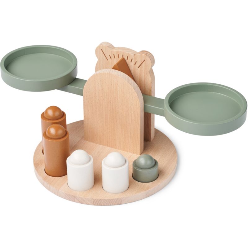 Balance en bois Ronni faune green mix Liewood