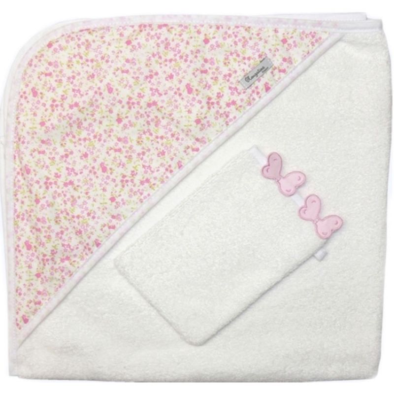 Cape de bain + gant Liberty Tara Maison Nougatine