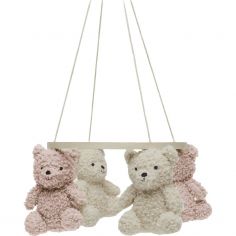 Mobile bébé Teddy Bear Wild Rose-Naturel - Jollein