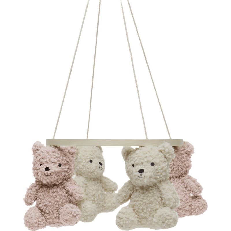 Mobile bébé Teddy Bear Wild Rose/Naturel Jollein Produit 1 grande taille