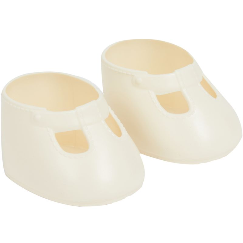 Paire de chaussures Dinkum pour poupée Cream Olli Ella