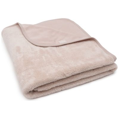 Couverture Basic Sherpa-Jersey Silk Rose (100 x 150 cm) Jollein