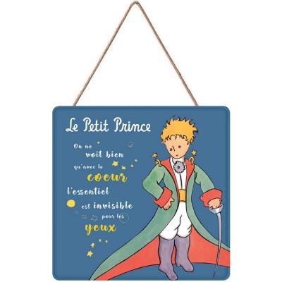 Panneau en bois Le Petit Prince cape épée Le Petit Prince