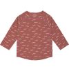 Tee-shirt anti-UV manches longues Vagues bois de rose (12 mois) - Lässig 