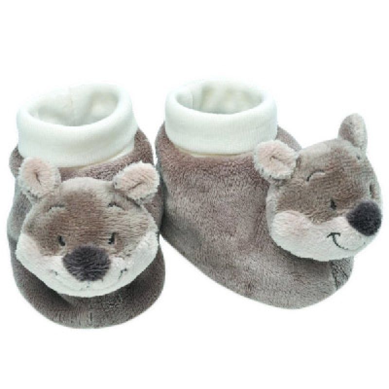 Chaussons funny Léon (0-6 mois) Noukie's
