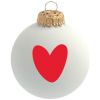 Boule de Noël Coeur rouge (personnalisable) Baubels Produit 1