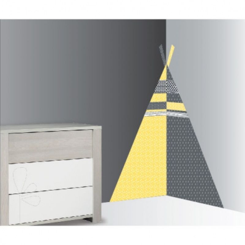 Stickers tipi Babyfan (100 x 70 cm) Sauthon