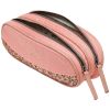 Trousse double compartiment Glossy Pink Caméléon Produit ouvert 3
