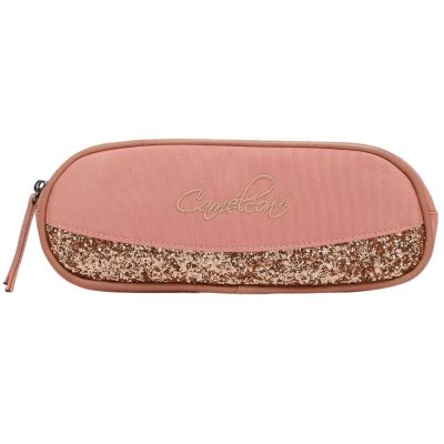 Trousse 2 compartiments Glossy Pink Caméléon