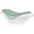 Variation Vert sauge, blanc du produit Baignoire bébé Camélé'O vert sauge de la marque Béaba