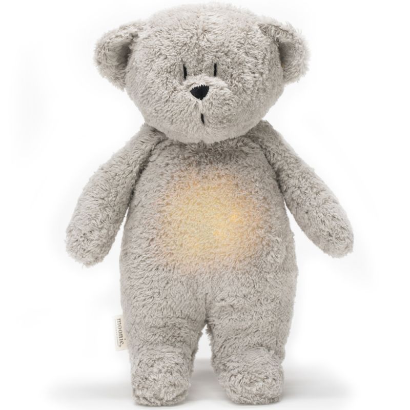 Peluche veilleuse Ours gris minéral Moonie Produit 1 grande taille